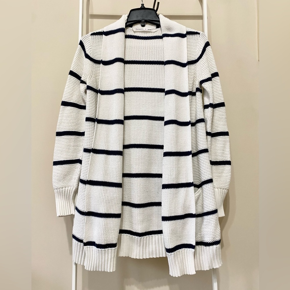 Athleta Highlands Wrap Longline Sweater Cardigan